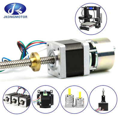 Jkongmotor NEMA 8/11/14/17/23/24/34 T5/T8/T10 Трапесообразный нитевой винтовой линейный шаговый двигатель с свинцовым винтовым шаговым двигателем