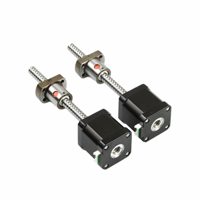Jkongmotor 12V 24V NEMA 8 11 17 23 24 34 42 52 Мини-микро шаровой винтовой линейный механизированный замкнутый цикл шаговой двигатель с тормозом