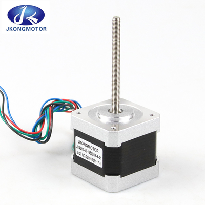 Jkongmotor 12V 24V NEMA 8 11 17 23 24 34 42 52 Мини-микро шаровой винтовой линейный механизированный замкнутый цикл шаговой двигатель с тормозом