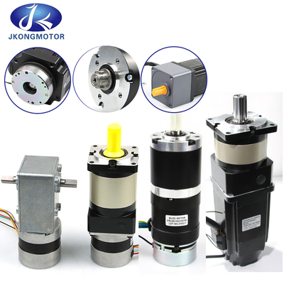 Jkongmotor 28mm-130mm/ Мощность 10W-2000W/ CE RoHS / Настраиваемая / BLDC Бесбросовые постоянные двигатели опциона с контроллером коробки передач