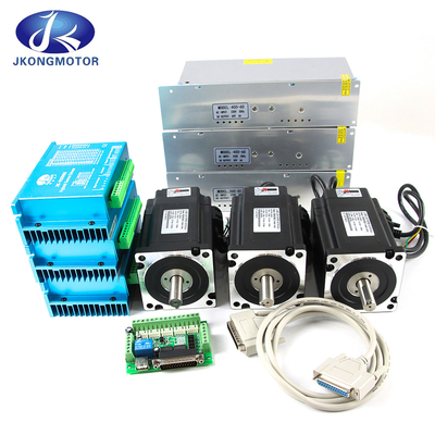 Jkongmotor Nema 11 17 23 24 34 Гибридный набор с закрытой петлей с интегрированным шаговым двигателем с кодировкой / тормозом / коробкой передач