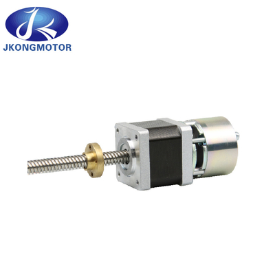 Jkongmotor Линейный шаговый двигатель Nema 11 17 23 34 Линейный электродвигатель с прочным шаровым винтовым валом