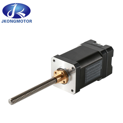 Jkongmotor Китайская фабрика Nema8 11 14 16 17 23 24 34 Линейный шаговый мотор с свинцовым винтом для 3D-принтера Линейный шаговый мотор