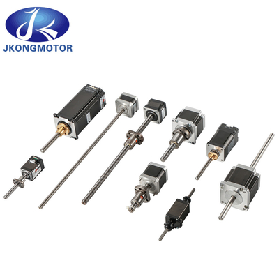 Jkongmotor Китайская фабрика Nema8 11 14 16 17 23 24 34 Линейный шаговый мотор с свинцовым винтом для 3D-принтера Линейный шаговый мотор