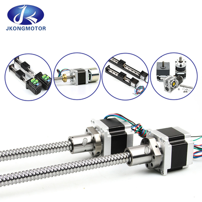 Jkongmotor Китайская фабрика Nema8 11 14 16 17 23 24 34 Линейный шаговый мотор с свинцовым винтом для 3D-принтера Линейный шаговый мотор