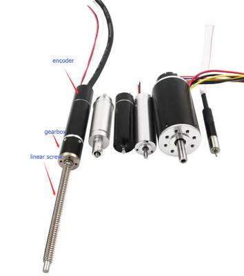 Мотор планетарной шестерни высокого числа оборотов 16mm 24v 11700rpm 6.7W безщеточный Coreless