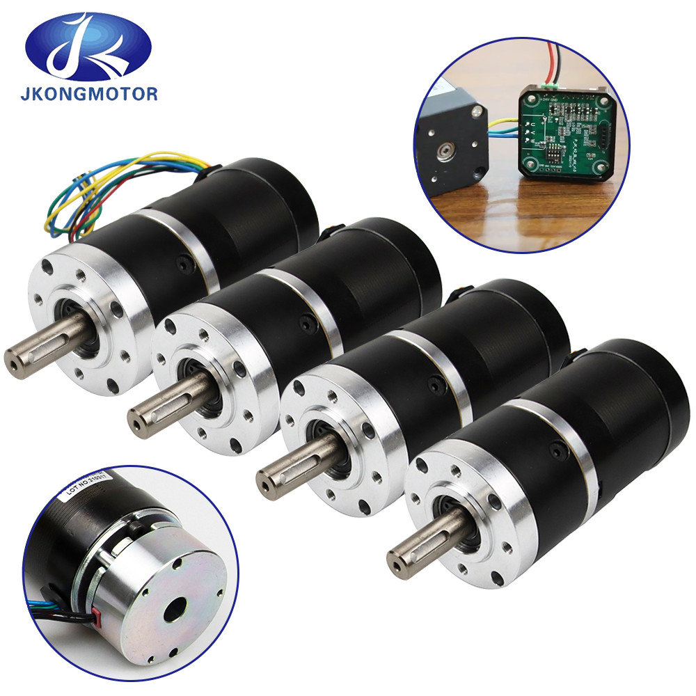 Jkongmotor настраиваемый 24v 36v 48v BLDC редуктор 3000rpm 42 57 60 80 BLDC безстыковый Dc редуктор для CNC-машины