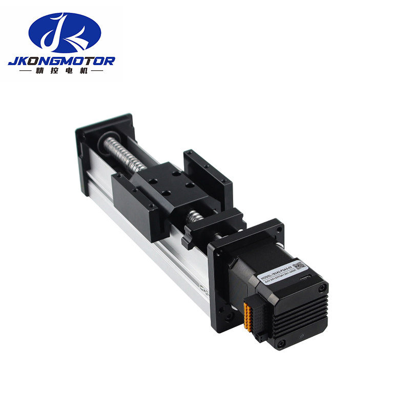 Jkongmotor Nema 17 Система точного линейного движения Линейный шаговый двигатель с интегрированным драйвером для привода для монтажа чипов